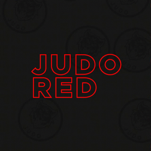 a square sign on a black background reads juno red