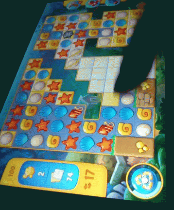 the large board game has many ons and numbers