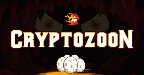 cryptozon screens of a video game with the words cryptozon