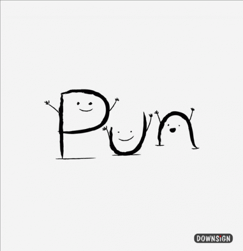 a sign that says pion in a font pattern