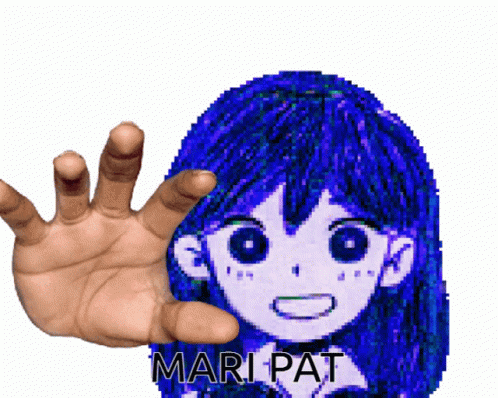 a cartoon image of a girl with a fake hand