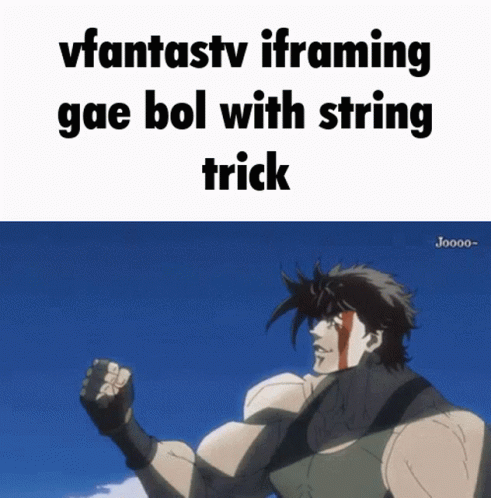 anime meme with caption stating that he is very strong