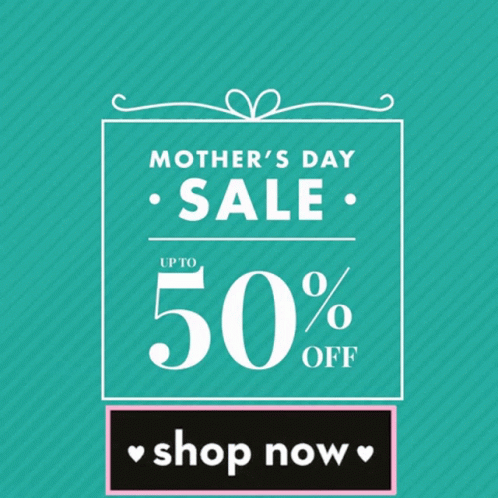 mother's day sale from the children's store on up to 50 % off