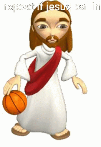 a man dressed in costume holding a basketball ball