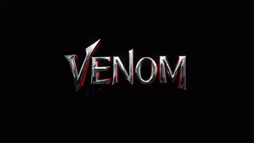 the word venom written in the dark