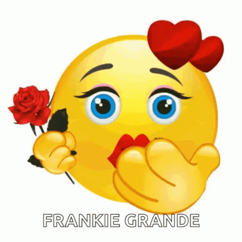 a cartoon character holding a phone with text overlaid saying frankse grandfather