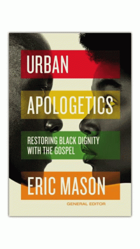 the cover of a book about urban apologicics, featuring two people