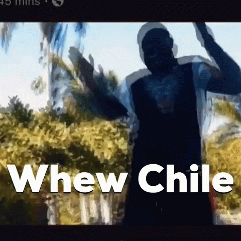 an old po has the caption why chile?