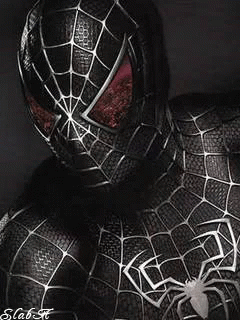 the face of a spider - man