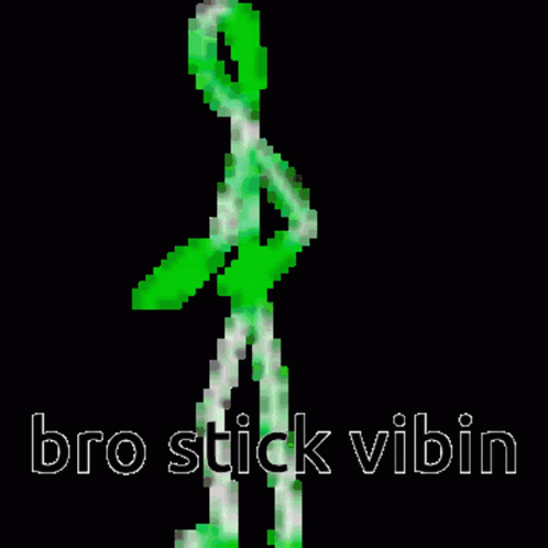 a pixeled image of the word brock vibin