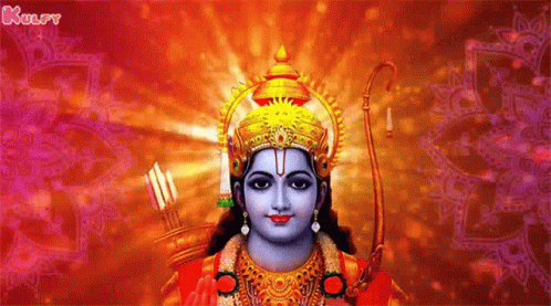 a beautiful avatar of lord maha, an indian god