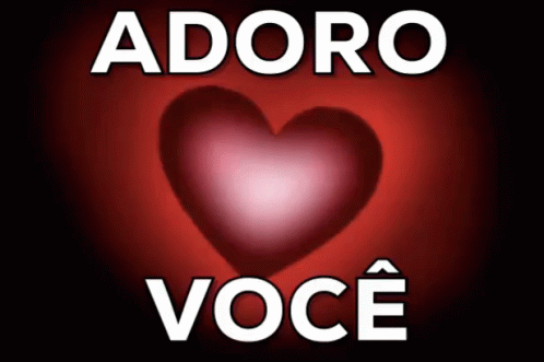 a black background with the words adoro voce