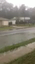 a blurry po of water on a street
