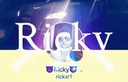 a computer screen with the word rick in it