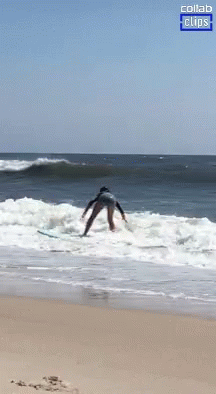 a couple of people that are surfing in the ocean