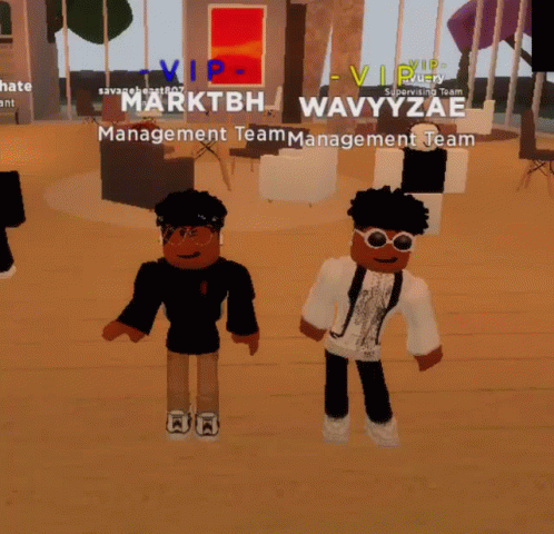 animated video game of three children posing with the words markth wavyzae