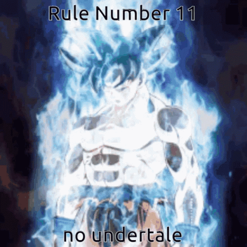 a blurry image of a horse on fire with the words, rules number 11