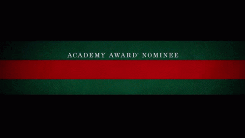 a wall has an advertit that says academy award nomenee