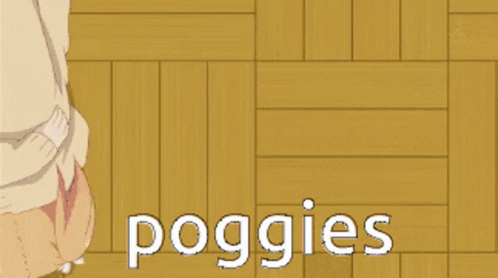 a blue background with an image of someone walking next to the words foggies