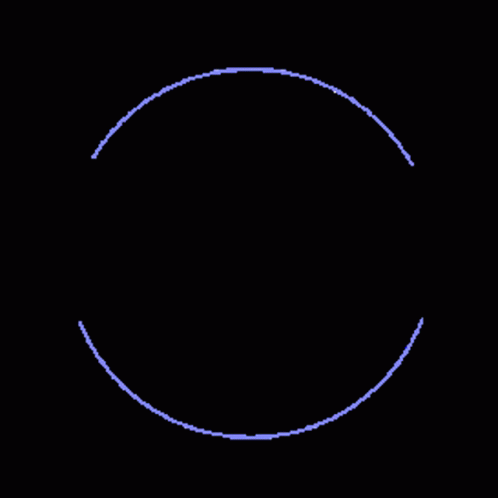 an image of a circle made out of thin lines