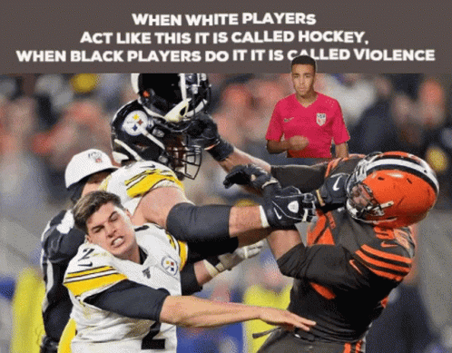 a graphic depicting a couple of football players that are attempting to take control