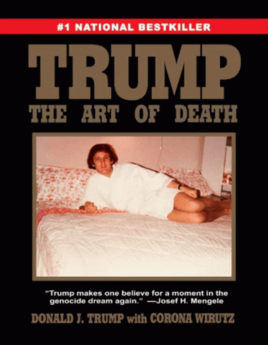 donald the art of death poster with information