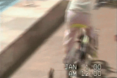 an image of a blurry image of a person riding a bike