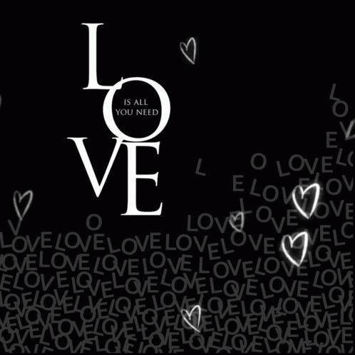 i love you wallpaper with many heart shape and love letters