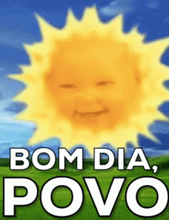 an image with text that reads bomb dia povo