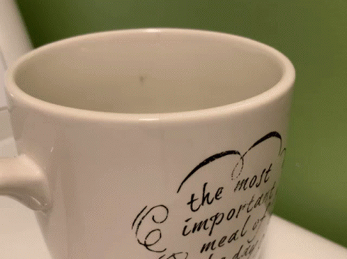 this mug says the most important is not meant to be a happy heart