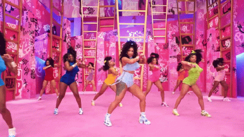 the tv ad features a dancer sequence