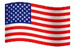 an american flag in pixeled style is shown