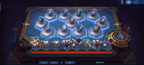 a game with various ons and ons on a screen