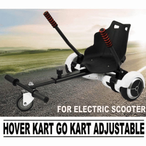 an electric scooter on the road with a quote about it