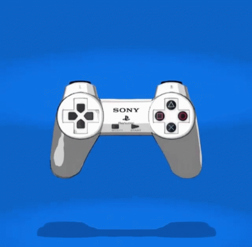 the sony game console controller has four ons