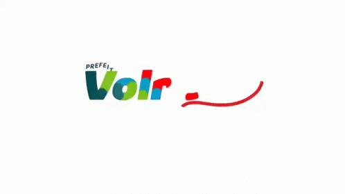 the word vorl spelled in bold blue and green