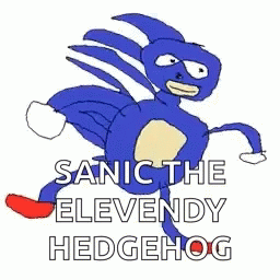 an advertit for the sancthe elvendy hedgehog
