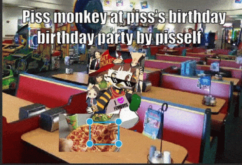 this is a po of a birthday party in a restaurant
