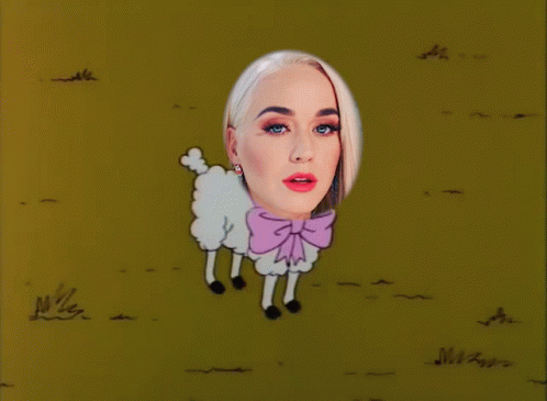 a woman with white hair with a sheep