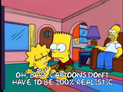the simpsons is talking to his son about the simpsons