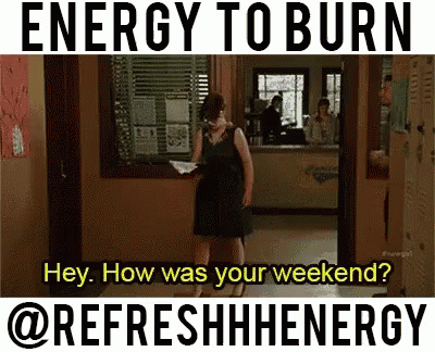 an advertit with the caption energy to burn?