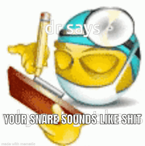 a yellow and blue ball, shovel and caption saying your spare sounds like 