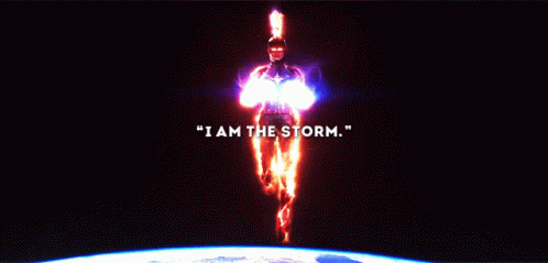 this is the message from'i am the storm '
