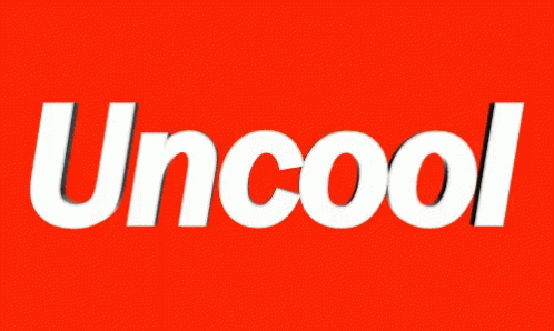 the logo for uncool, a new website that uses to be built on a computer