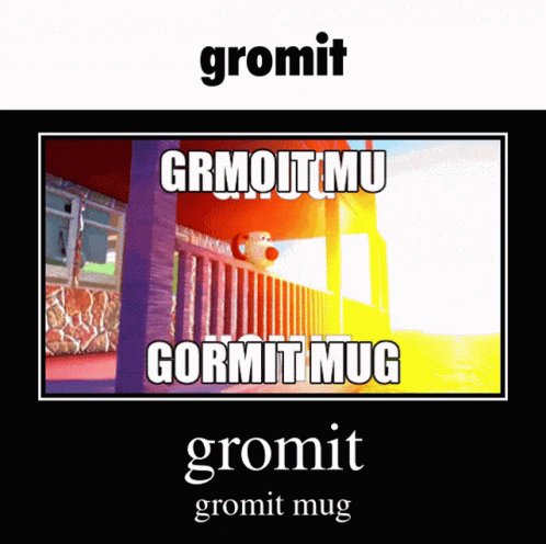 an old game title features the text,'grommtu'and a door