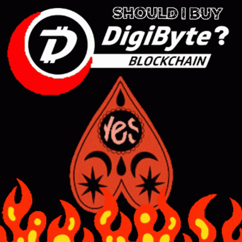 an image of a blue fire with the words digbittyte on it
