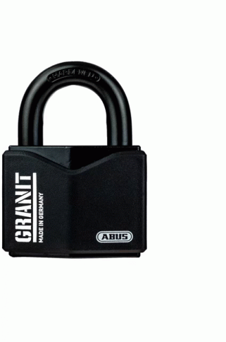 a black padlock with a lock on it