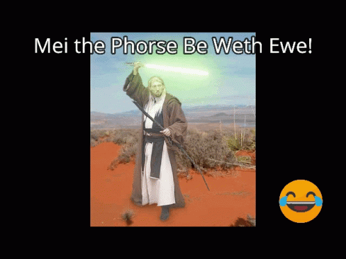 an image with the title'me the phone be weird evelyne '