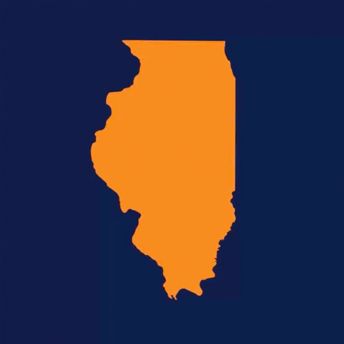 the blue outline of the state of wisconsin