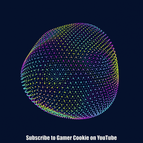 an illustration of a large, multi - colored sphere with words above it